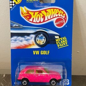1990 Hotwheels VW Golf No. 183 Metal Flake Paint NOC